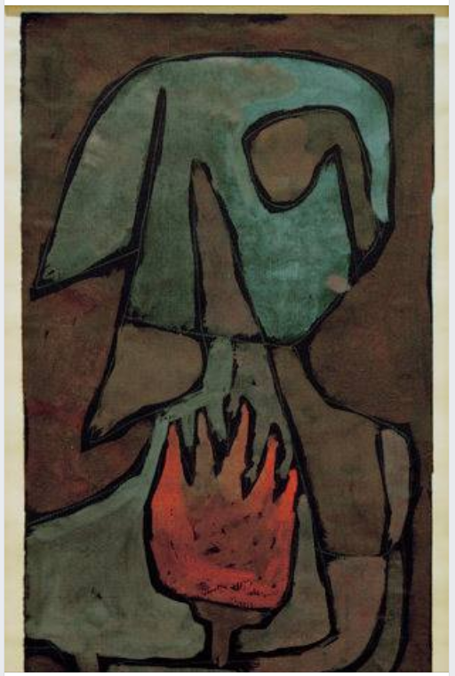 klee she guards the flame 1939
